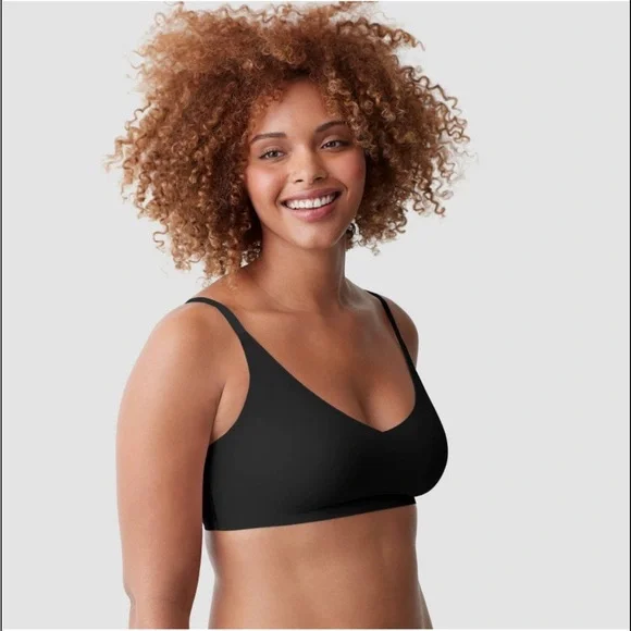 BNWT:True & Co. True Everybody Adjustable Strap Bra. Wireless. Removable Padding - Picture 3 of 5